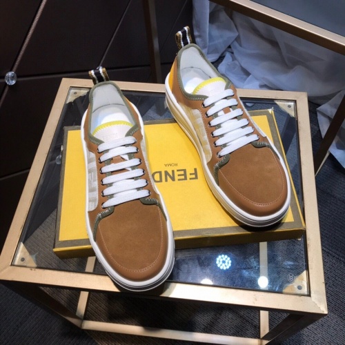 Replica Fendi Casual Shoes For Men #851004 $82.00 USD for Wholesale