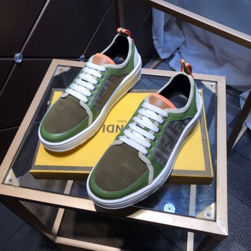Replica Fendi Casual Shoes For Men #851005 $82.00 USD for Wholesale