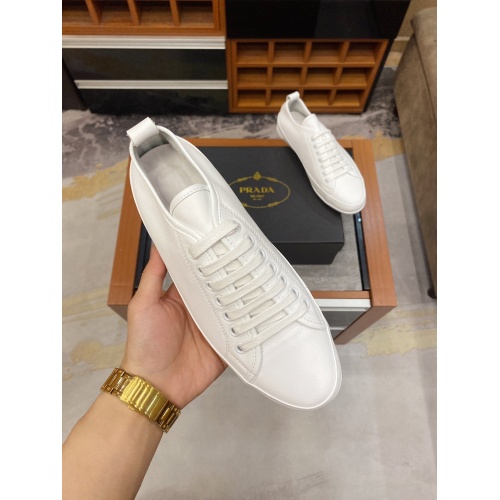 Replica Prada Casual Shoes For Men #851023 $85.00 USD for Wholesale
