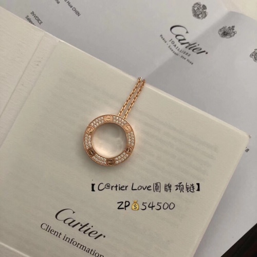 Cartier Necklaces #851343 $36.00 USD, Wholesale Replica Cartier Necklaces