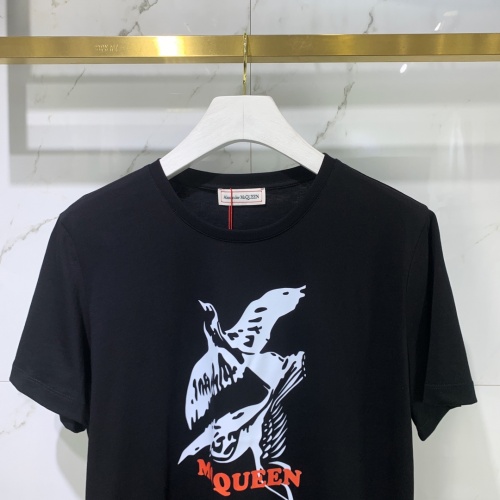 Replica Alexander McQueen T-shirts Short Sleeved For Men #851532 $41.00 USD for Wholesale