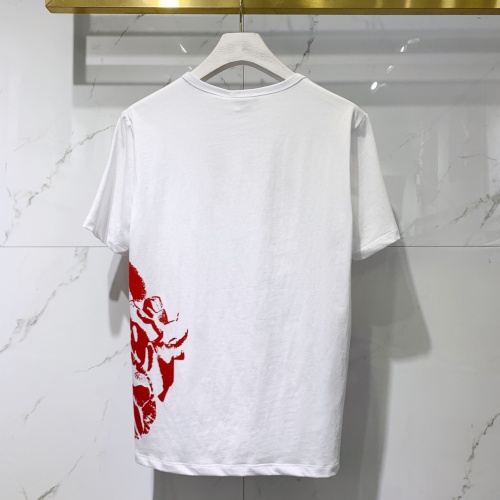 Replica Alexander McQueen T-shirts Short Sleeved For Men #851535 $41.00 USD for Wholesale
