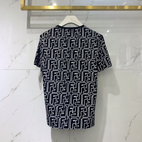 Replica Fendi T-Shirts Short Sleeved For Men #851552 $41.00 USD for Wholesale