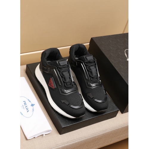 Replica Prada Casual Shoes For Men #851582 $76.00 USD for Wholesale