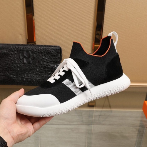 Replica Hermes Casual Shoes For Men #851660 $88.00 USD for Wholesale