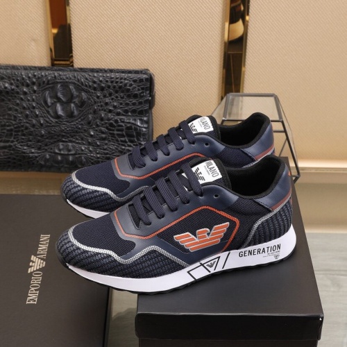 Replica Armani Casual Shoes For Men #851806 $85.00 USD for Wholesale