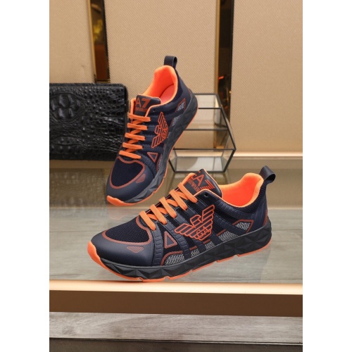 Armani Casual Shoes For Men #851813 $88.00 USD, Wholesale Replica Armani Casual Shoes