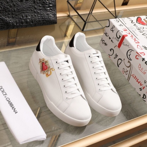 Replica Dolce & Gabbana D&G Casual Shoes For Men #851820 $85.00 USD for Wholesale