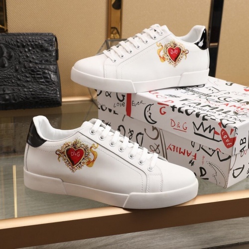 Replica Dolce & Gabbana D&G Casual Shoes For Men #851820 $85.00 USD for Wholesale
