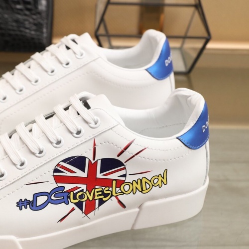 Replica Dolce & Gabbana D&G Casual Shoes For Men #851822 $85.00 USD for Wholesale