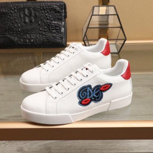 Replica Dolce & Gabbana D&G Casual Shoes For Men #851824 $85.00 USD for Wholesale