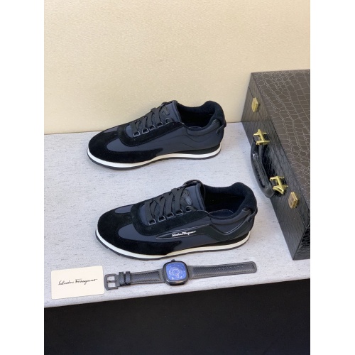 Replica Ferragamo Shoes For Men #851861 $80.00 USD for Wholesale