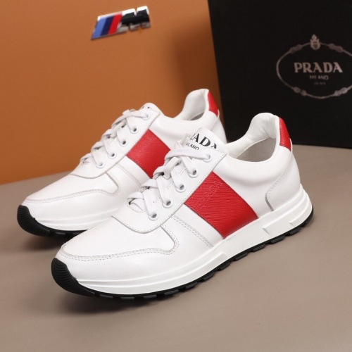Replica Prada Casual Shoes For Men #851916 $88.00 USD for Wholesale