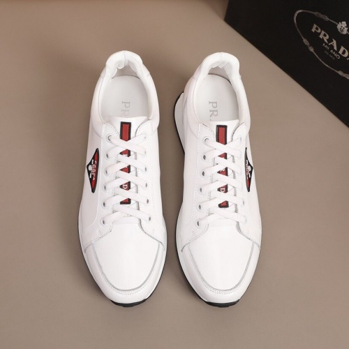 Replica Prada Casual Shoes For Men #851918 $88.00 USD for Wholesale