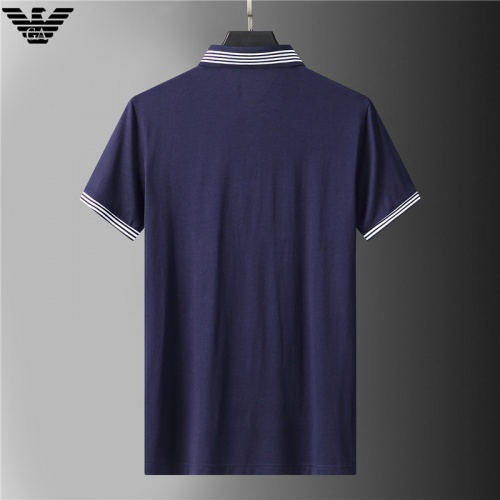 Replica Armani T-Shirts Short Sleeved For Men #852037 $38.00 USD for Wholesale