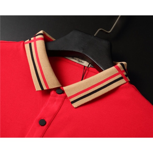 Replica Burberry T-Shirts Short Sleeved For Men #852039 $38.00 USD for Wholesale
