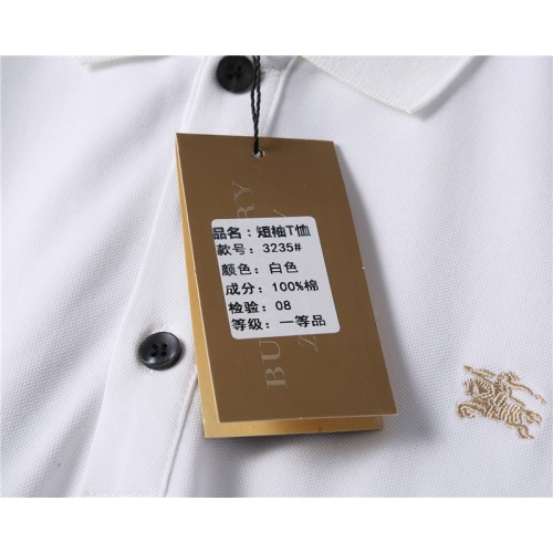 Replica Burberry T-Shirts Short Sleeved For Men #852051 $38.00 USD for Wholesale