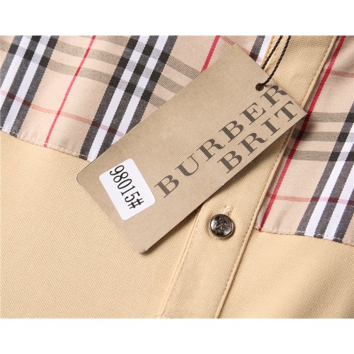 Replica Burberry T-Shirts Short Sleeved For Men #852071 $38.00 USD for Wholesale