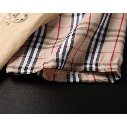 Replica Burberry T-Shirts Short Sleeved For Men #852071 $38.00 USD for Wholesale