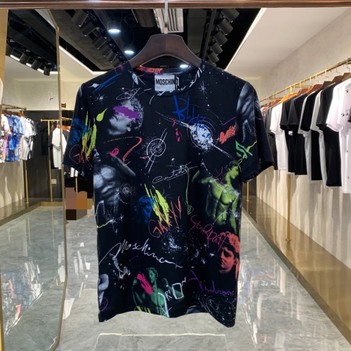 Moschino T-Shirts Short Sleeved For Men #852093 $41.00 USD, Wholesale Replica Moschino T-Shirts