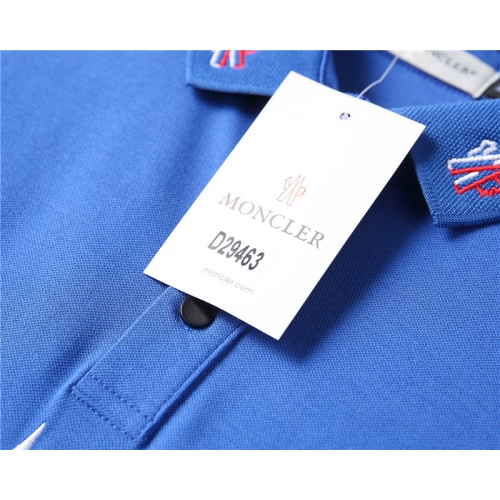 Replica Moncler T-Shirts Short Sleeved For Men #852103 $38.00 USD for Wholesale