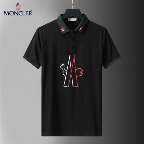 Moncler T-Shirts Short Sleeved For Men #852105 $38.00 USD, Wholesale Replica Moncler T-Shirts