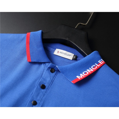 Replica Moncler T-Shirts Short Sleeved For Men #852108 $38.00 USD for Wholesale