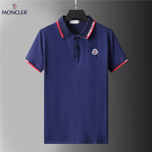 Moncler T-Shirts Short Sleeved For Men #852110 $38.00 USD, Wholesale Replica Moncler T-Shirts