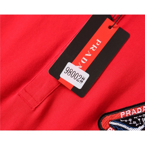 Replica Prada T-Shirts Short Sleeved For Men #852117 $38.00 USD for Wholesale