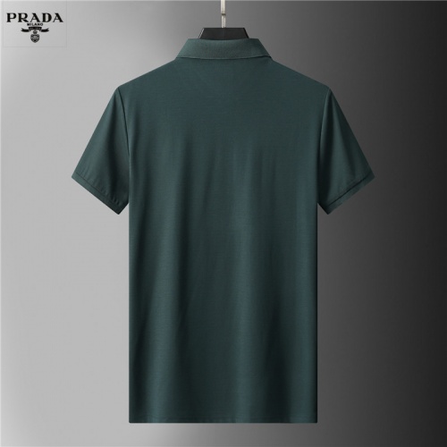Replica Prada T-Shirts Short Sleeved For Men #852120 $38.00 USD for Wholesale