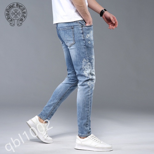 Replica Hermes Jeans For Men #852191 $48.00 USD for Wholesale