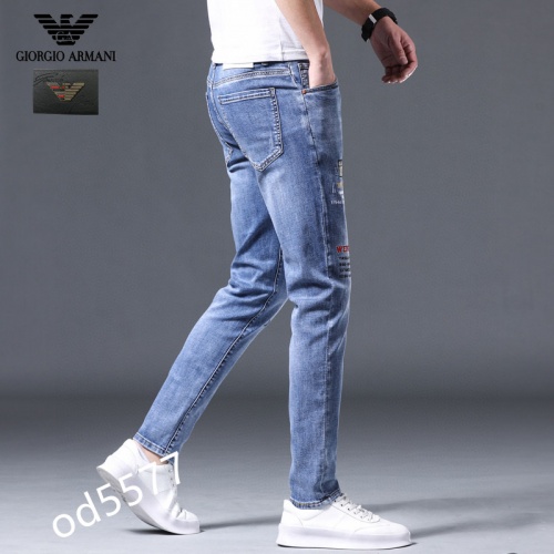 Replica Armani Jeans For Men #852215 $48.00 USD for Wholesale