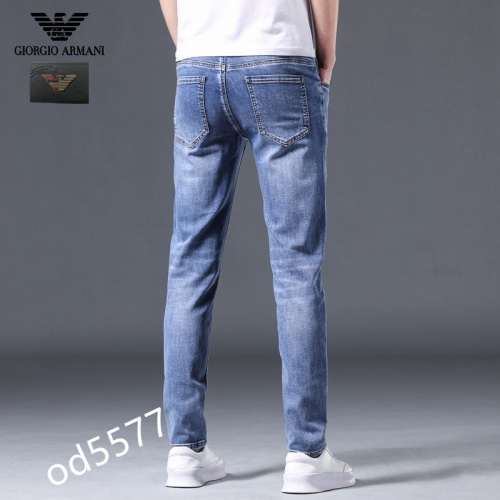 Replica Armani Jeans For Men #852215 $48.00 USD for Wholesale