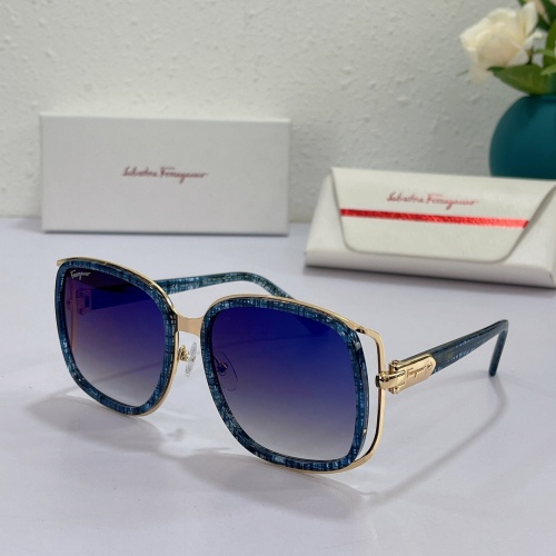 Salvatore Ferragamo AAA Quality Sunglasses #852309 $66.00 USD, Wholesale Replica Salvatore Ferragamo AAA Quality Sunglasses
