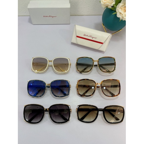 Replica Salvatore Ferragamo AAA Quality Sunglasses #852309 $66.00 USD for Wholesale