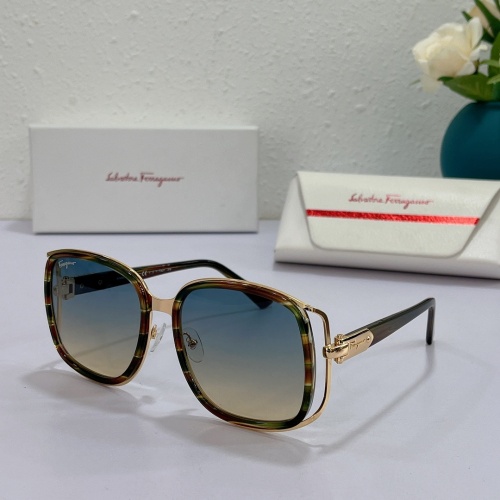 Salvatore Ferragamo AAA Quality Sunglasses #852312 $66.00 USD, Wholesale Replica Salvatore Ferragamo AAA Quality Sunglasses