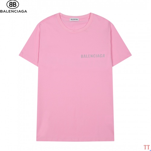 Replica Balenciaga T-Shirts Short Sleeved For Men #852512 $29.00 USD for Wholesale
