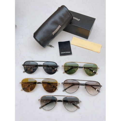 Replica Chrome Hearts AAA Quality Sunglasses #852541 $56.00 USD for Wholesale