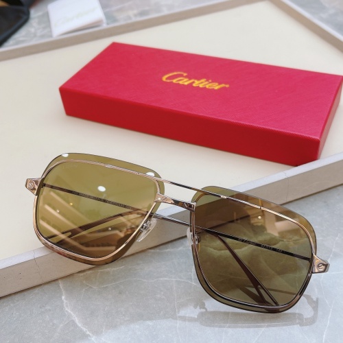 Cartier AAA Quality Sunglasses #852554 $58.00 USD, Wholesale Replica Cartier AAA Quality Sunglassess