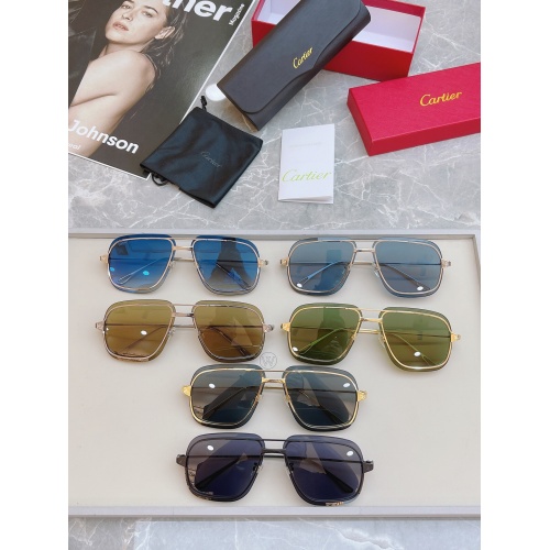 Replica Cartier AAA Quality Sunglasses #852554 $58.00 USD for Wholesale