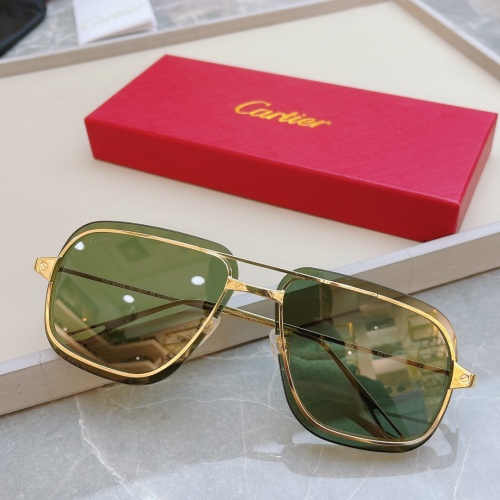 Cartier AAA Quality Sunglasses #852555 $58.00 USD, Wholesale Replica Cartier AAA Quality Sunglassess