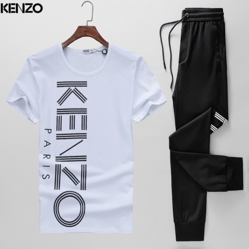 kenzo Tracksuits Short Sleeved For Men #852726 $60.00 USD, Wholesale Replica Kenzo Tracksuits