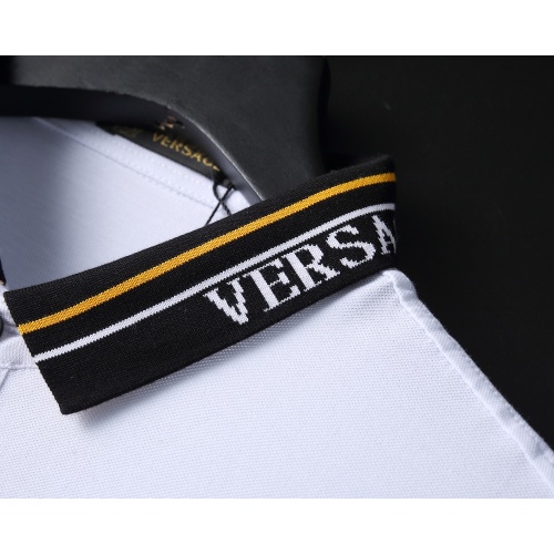Replica Versace T-Shirts Short Sleeved For Men #852766 $38.00 USD for Wholesale