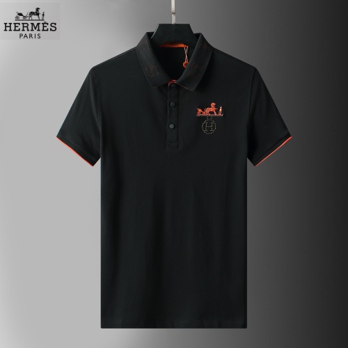 Hermes T-Shirts Short Sleeved For Men #852771 $38.00 USD, Wholesale Replica Hermes T-Shirts