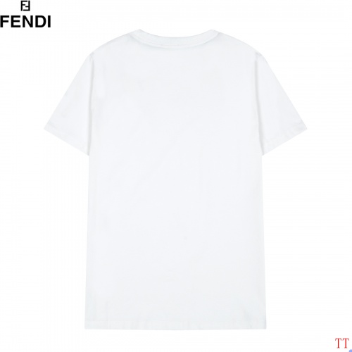 Replica Fendi T-Shirts Short Sleeved For Men #852849 $32.00 USD for Wholesale