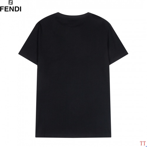 Replica Fendi T-Shirts Short Sleeved For Men #852853 $27.00 USD for Wholesale