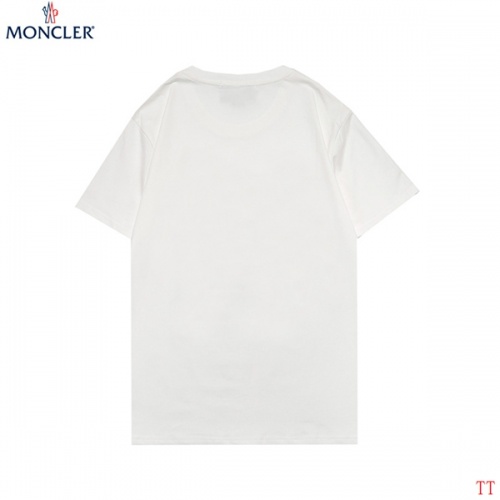 Replica Moncler T-Shirts Short Sleeved For Men #852929 $27.00 USD for Wholesale