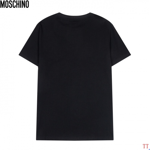 Replica Moschino T-Shirts Short Sleeved For Men #852930 $32.00 USD for Wholesale