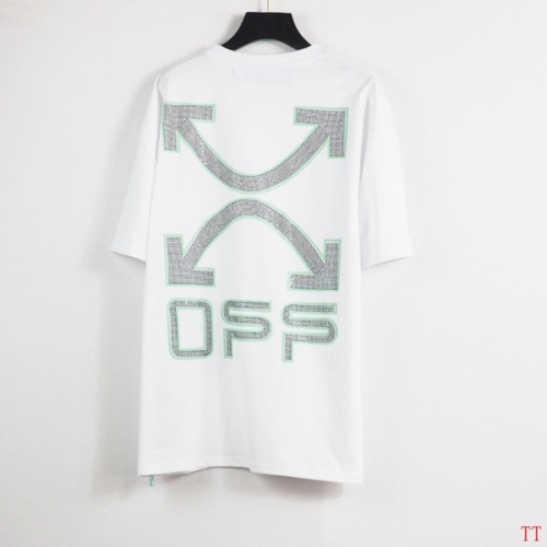 Off-White T-Shirts Short Sleeved For Men #852943 $29.00 USD, Wholesale Replica Off-White T-Shirts