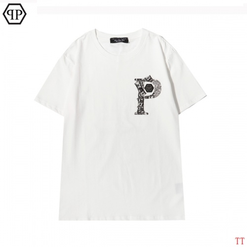 Replica Philipp Plein PP T-Shirts Short Sleeved For Men #852960 $32.00 USD for Wholesale